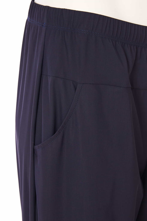 Ora Elasticated Waist Straight Leg Trousers with Pockets ORS25101